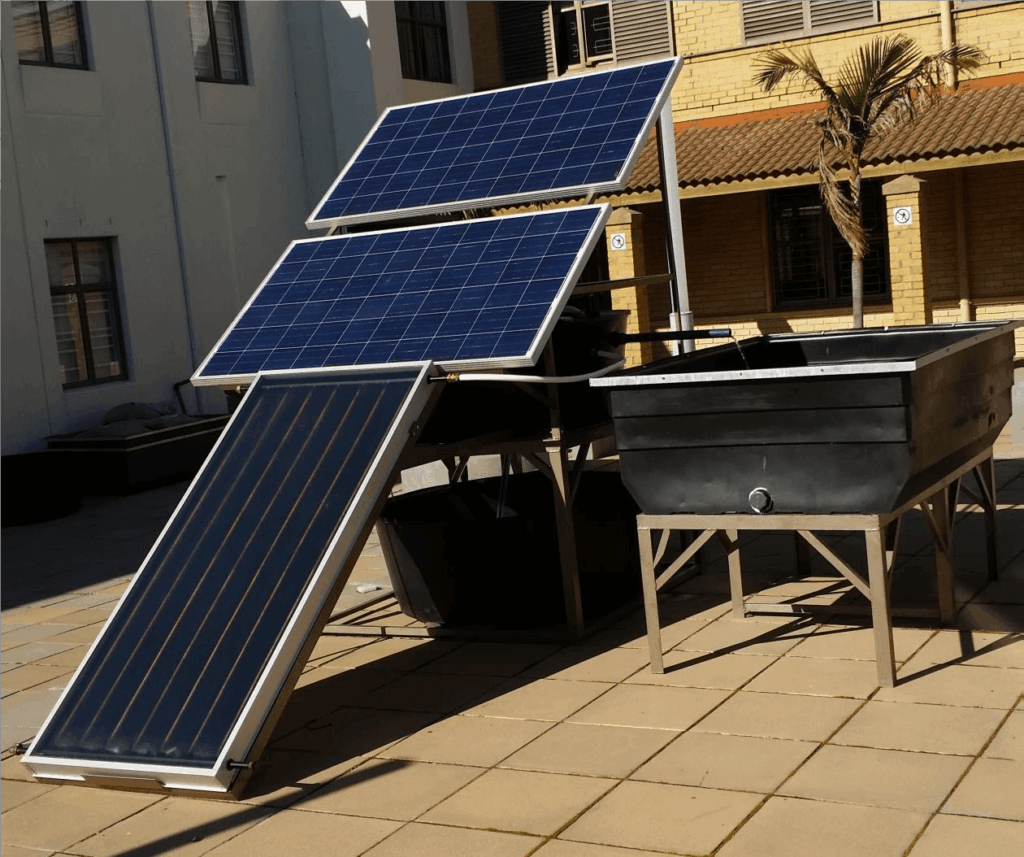 modular solar powered aquaponics system 2